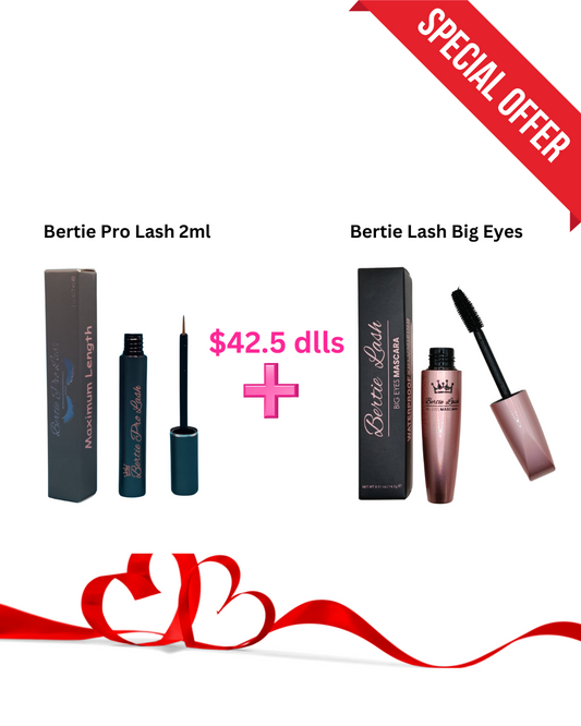 Bertie Pro Lash 2ml + Big Eyes Mascara